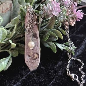 Upcycled vintage silverware to necklace